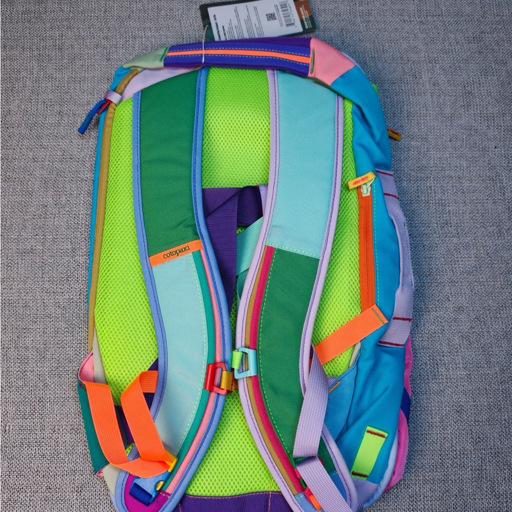 cotopaxi Pink Allpa 28L Colorblock Backpack with Blue Logo NWT - Picture 3 of 4